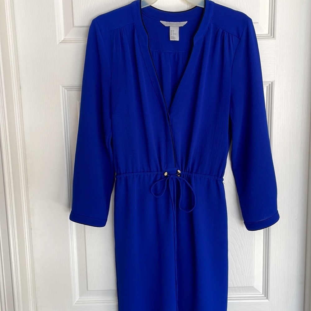 H&M Conscious Blue Long Sleeve Dress